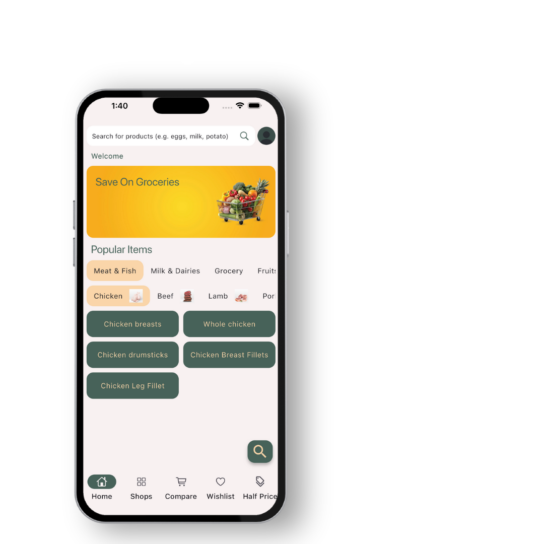Save On Groceries App Preview